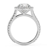 Best Ever Halo Oval Ring