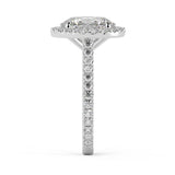 Best Ever Halo Oval Ring