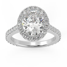 Best Ever Halo Oval Ring