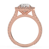 Best Ever Halo Oval Ring