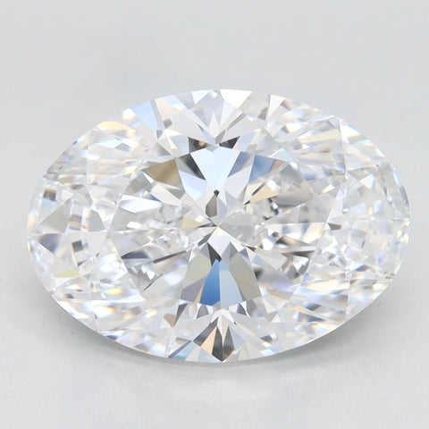 Oval Diamond 3.47ct D VVS1