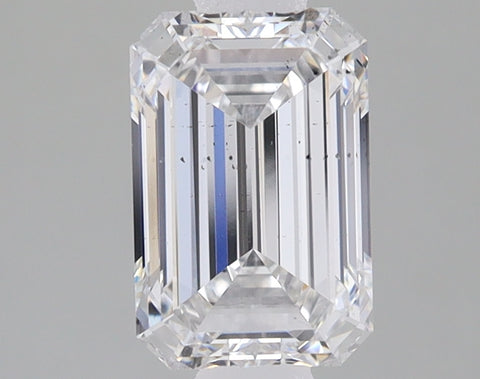 Emerald Diamond 1.58ct E SI1