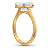 CUSTOM OVAL BRILLIANT DIAMOND ENGAGEMENT RING