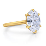 CUSTOM OVAL BRILLIANT DIAMOND ENGAGEMENT RING