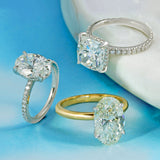 Bespoke Yellow Gold Oval Solitaire Ring