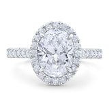Best Ever Halo Oval Ring