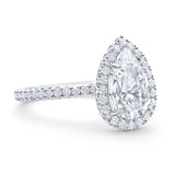 Complicated Pear Shape Halo