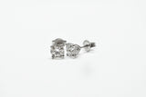0.70 + carat VS1-VS2 E-F Ideal Cut Lab Grown Diamond Stud Earrings