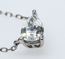 Perfect Pear Lab Grown Diamond Pendant 0.75 carat.
