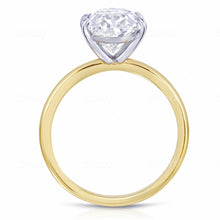 Bespoke Yellow Gold Oval Solitaire Ring