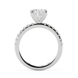Best Ever Oval Diamond with Side Diamonds