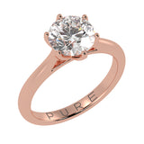 Ever Classic Six Prong, Diamond Solitaire, Reinvented