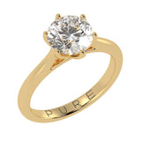 Ever Classic Six Prong, Diamond Solitaire, Reinvented