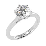 Ever Classic Six Prong, Diamond Solitaire, Reinvented