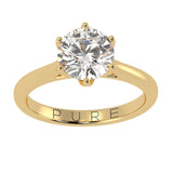 Ever Classic Six Prong, Diamond Solitaire, Reinvented