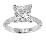 Best Hidden Halo Princess Ring EVER