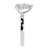 Hidden Halo Pear Brilliant Cut