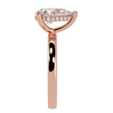 Hidden Halo Pear Brilliant Cut