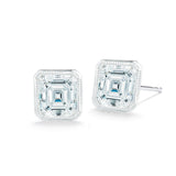 Idyllic Asscher Diamond Studs
