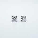 14K Gold, 3+ Carat Elegance: DEF VS1 Studs