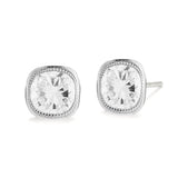 Idlyllic Cushion Diamond Studs
