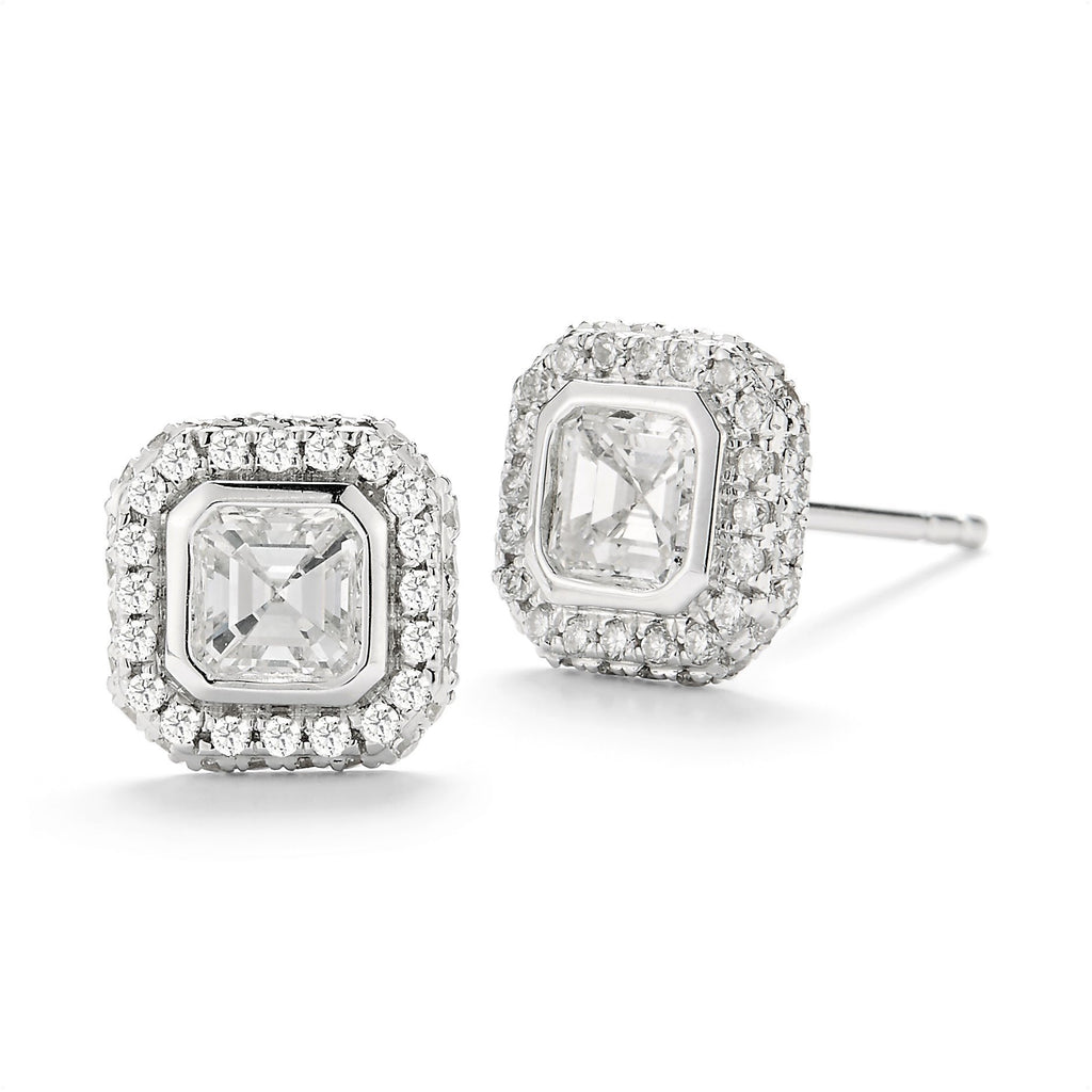 Afternoonified Cushion Cut Diamond Studs